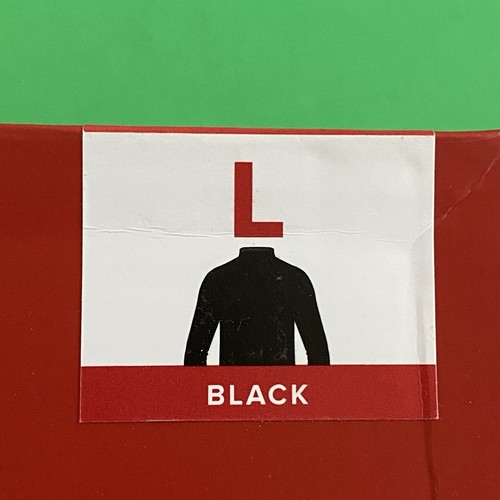 NEW BALANCE Hombre Pesado Burbuja Polar Media Cremallera NEGRO Talla Grande Nuevo - Imagen 5 de 5