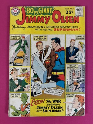 1964 DC 80-PAGE GIANT #2 - Jimmy Olsen, JLA, Robin, AQUAMAN, Atom, SUPERMAN