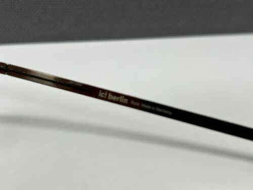 ic Berlin Brille Herren Damen Grau Shiny Eckig Asper NP:499€ - Bild 8 von 13