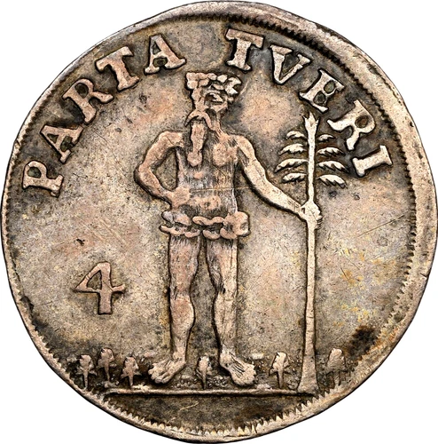 1723 EPH German States Brunswick Wolfenbuttel 4 Mariengroschen NGC XF Germany