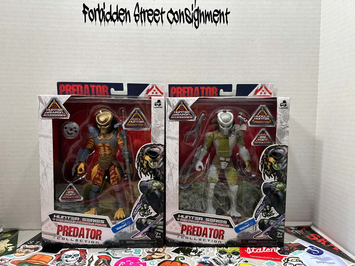 LOT OF Predator Hunter Series 7“ Figures Lanard Toys Walmart Exclusive  NEW NIB - Main Image