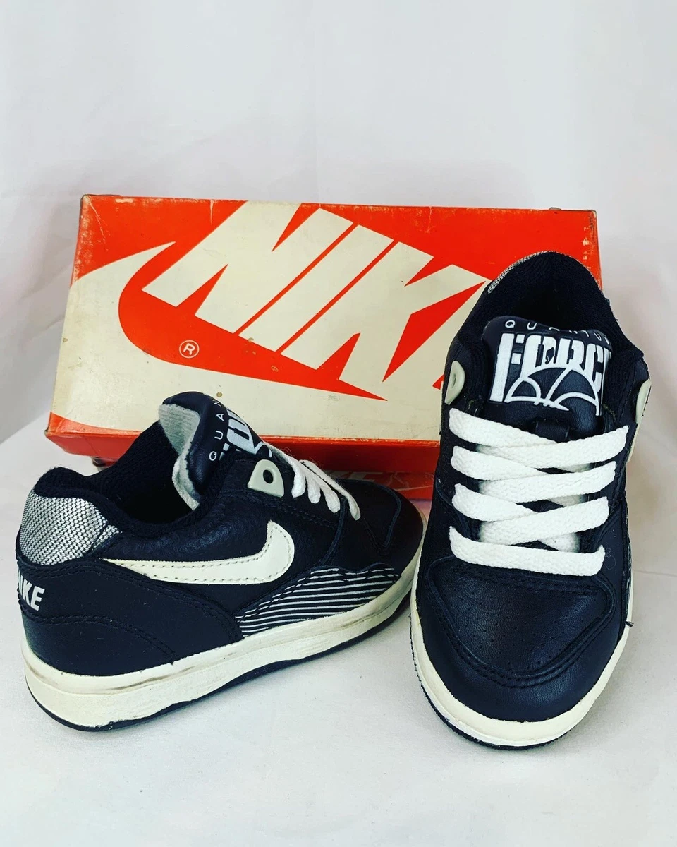 Original 1990 Nike Baby Quantum Force Low DS W/ OG Box Rare Sz 8.5