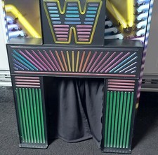 WWE New Generation Neon Entrance Stage Main Event. Real scale