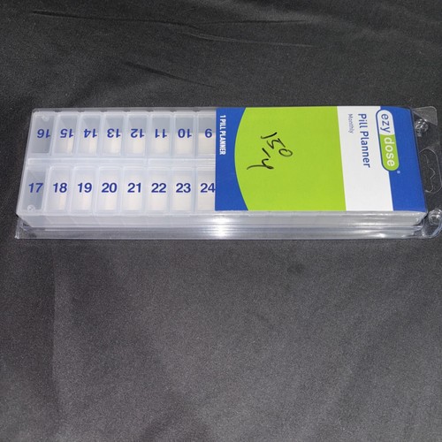 Ezy Dose Monthly Pill Organizer and Planner - Picture 6 of 24