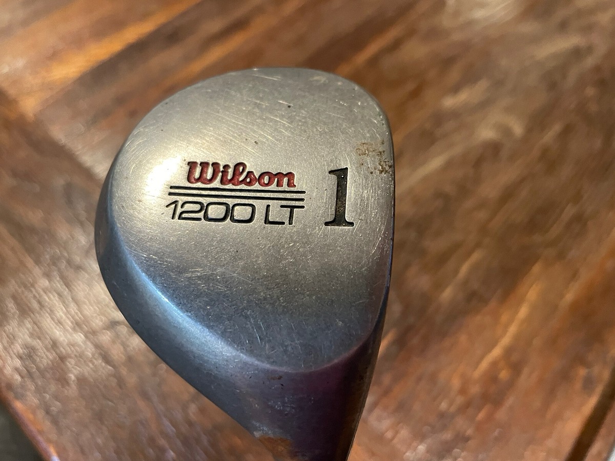Vintage WILSON 1200 LT - Right Hand 1-Wood Standard Flex Steel