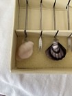 Cocktail Picks Glass Top Sea Shells Royal Hawaiian Tiki Bar Set Of 6 — photo 8