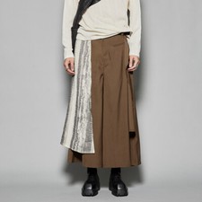 Men Trouser Japanese Retro Yohji Yamamoto Style Loose Wide-leg Pant Straight-leg