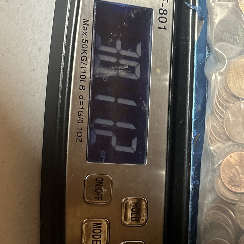 $45+ Face Value US Copper Pennies, Machine Sorted 1959-1982 30+LBS ...