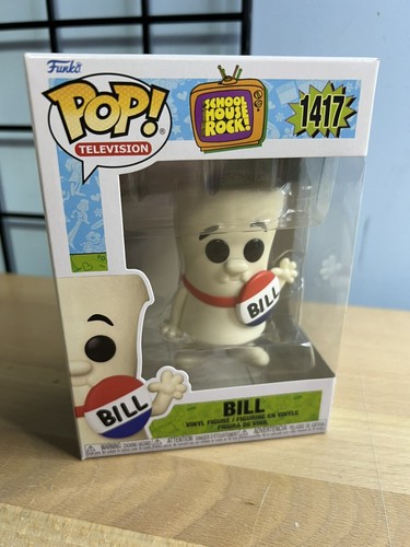 Funko Pop! Vinyl: Schoolhouse Rock! - Bill #1417 w/ Protector 3b3
