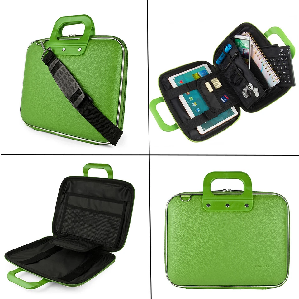 Unisex Travel School Shouler Bag Laptop Briefcase For 10" Microsoft Surface Go 3 - Image 2 of 4