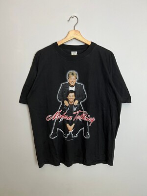 Rare Vintage 90s Modern Talking Disco Pop Music Band Tee