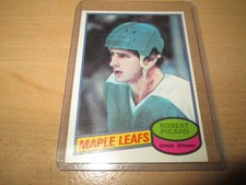 1980-81 OPC / 255 ROBERT  PICARD TORONTO MAPLE LEAFS