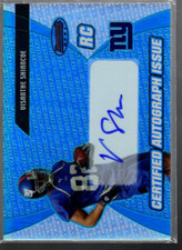 A1022- 2003 Bowman's Best Blue #150 Visanthe Shiancoe Auto /499 - *ROOKIE KARTE