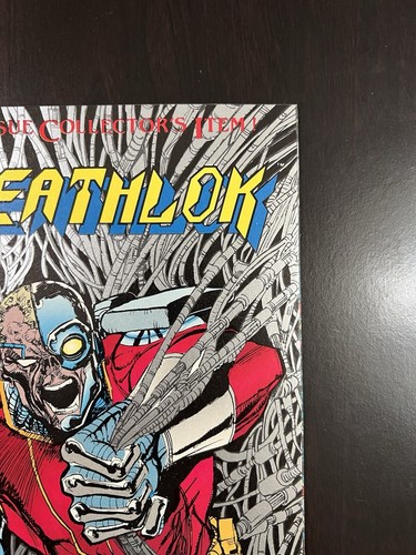 Deathlock #1, VF+ to NM, KEY Issue- 1st Solo Series Marvel Comics 1991 $5 Ship - Picture 5 of 12