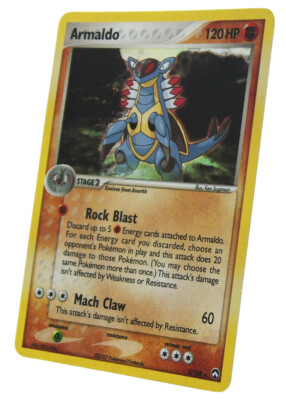 Armaldo 3 108 Holo Rare EX Power Keepers NM with eBay Shipping 1a
