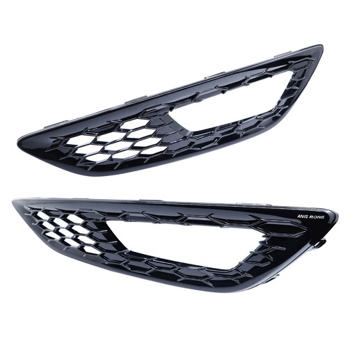 For Focus MK3 HB Estate Front Bumper Fog Light Cover Surround Grill 2015-18 - Picture 7 of 12