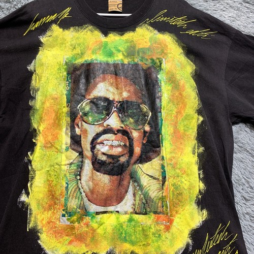 Vintage Mac Dre Kama Black Graphic T-Shirt Hand Painted Size 3K (26x35) Thizz - Picture 2 of 12