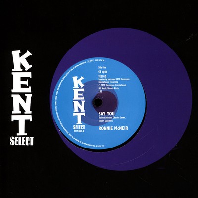 Ronnie McNeir - Say You / I'm Sorry (Vinyl 7'' - 2022 - UK - Original)