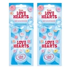 CAR FRESHENER BLUE CANDY FLOSS FUNKY RETRO 2PCS SWIZZELS LOVE HEARTS