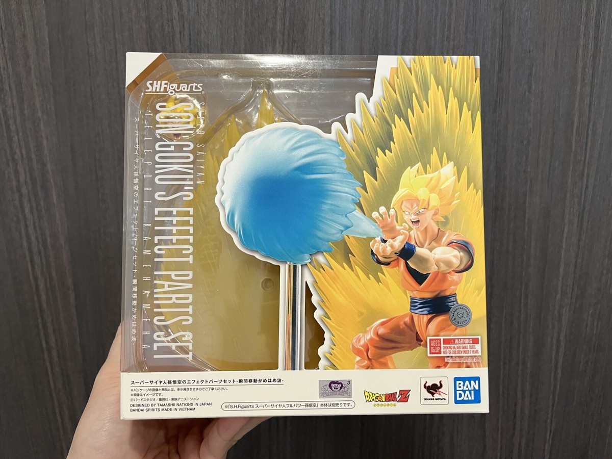 sh figuarts SON GOKU'S EFFECT PARTS SET TELEPORT KAMEHAMEHA dragon
