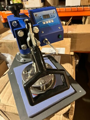 Round Heat Press NEW, great for Sublimation on Plates or Tags