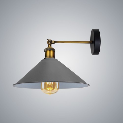 Plug In Wall Light Indoor Wall Lamp With Dimmer Switch Metal Industrial E27 - Picture 57 of 68