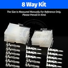 Molex 2 To 24 Pin Way 4.2mm Multi Plug Connector Sets Male + Female + Terminal