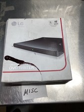LG Electronics Ultra Slim Portable DVD Writer Black Mac Window Compatible