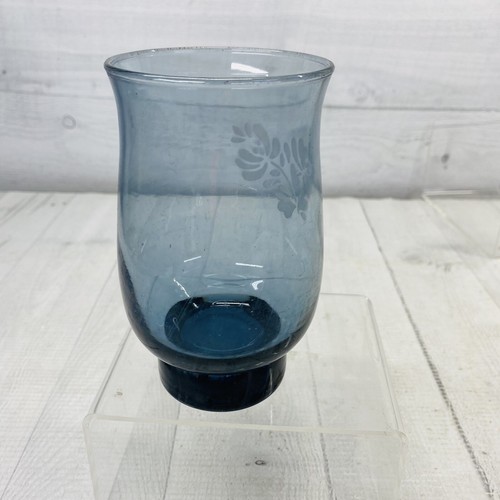 Pfaltzgraff YORKTOWNE Blau Weiß Blumen 14oz Tulpe Becher Trinkglas - Bild 5 von 12