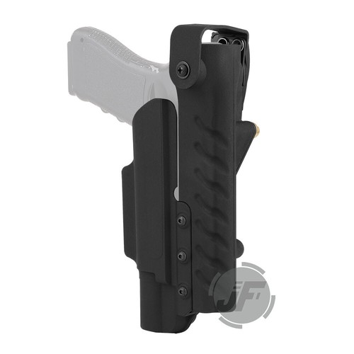 Tactical SOC RIG Level II Retention Holster Glock 17 19 w/ SF X300 Pistol Light - Picture 6 of 13
