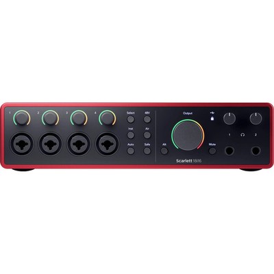 Focusrite Scarlett 18i16 (4th Gen) USB Audio Interface