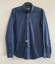 Eddie Bauer Seattle USA Menstriped Shirt Long Sleeve Size XL Multicolor