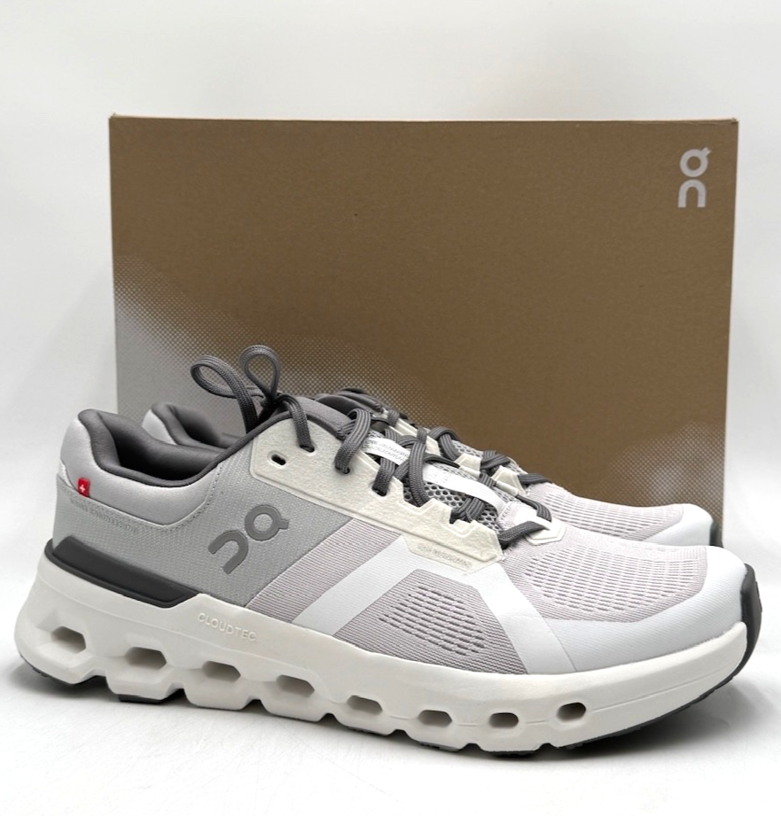 On Cloud Cloudrunner 2 Men\'s Frost White Running Shoes Size 12 Men main image 4