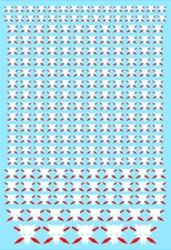 Warhammer 40k Space Wolves Wolfspear Custom A6 Transfer Sheet