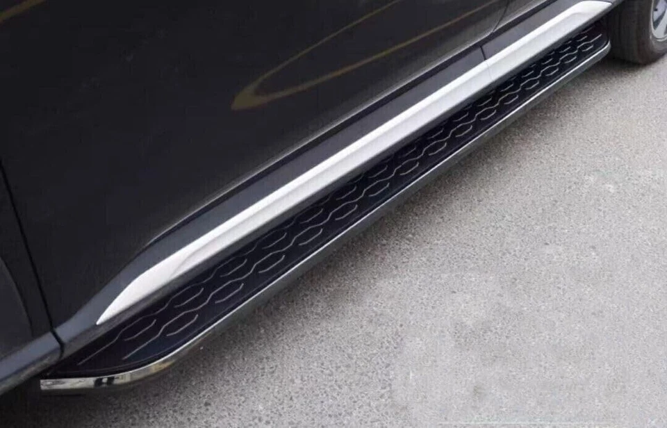 Barra Nerf estribo lateral 2 piezas apta para Porsche Macan 2014-2024 2025 Foto 4 de 4