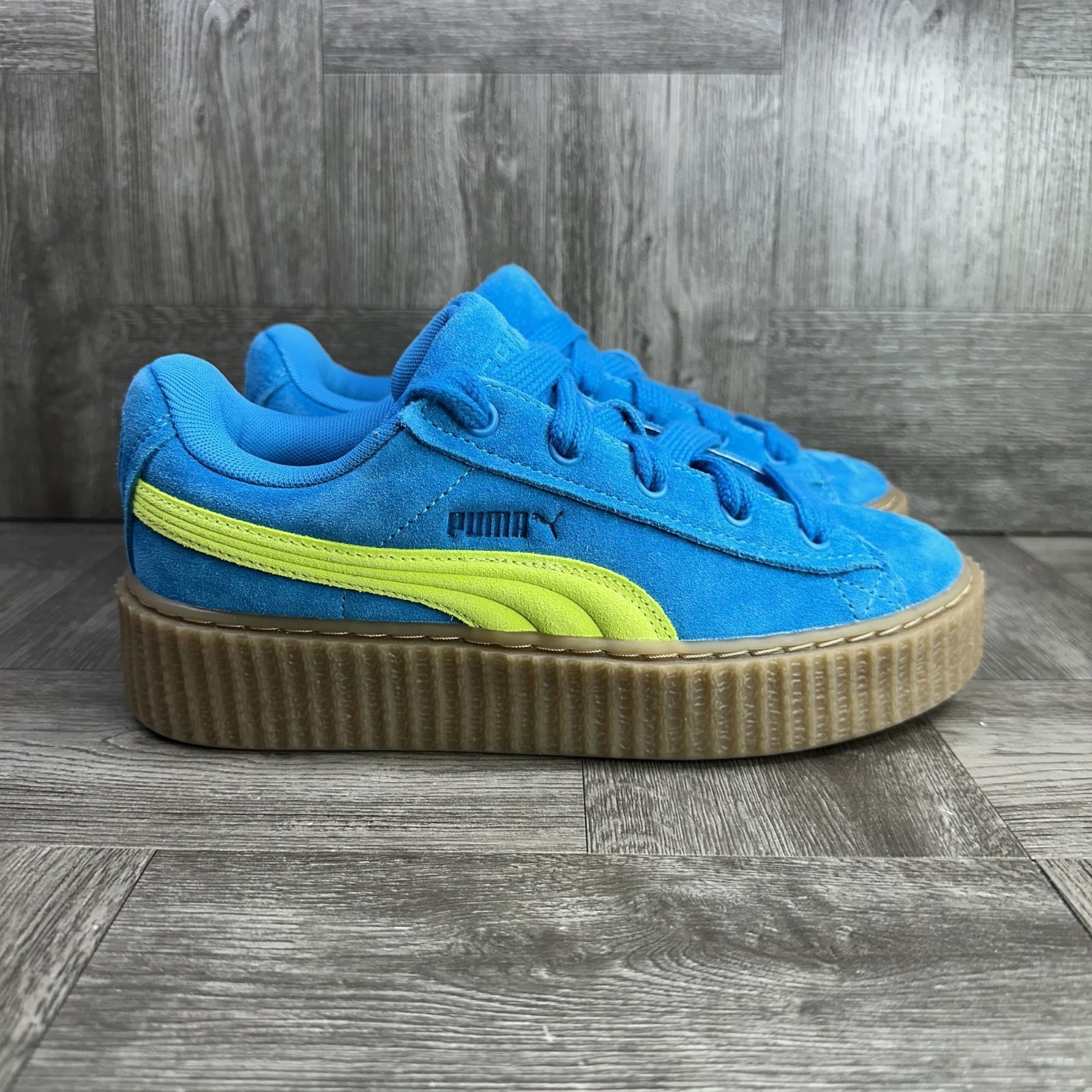 Puma Creeper Phatty Rihanna Fenty Speed Blue Women's size 8