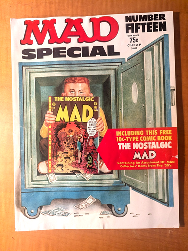 Mad Magazine Special Number 15 1974 With Nostalgic Mad Insert VGC - Picture 2 of 2