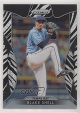 2019 Panini Prizm Tier II Zebra Prizm 37/99 Blake Snell #171 15t4