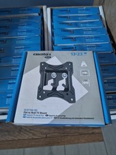 Essentials by Ross LE2F100-RO Flat To Wall TV Mount Bracket Plate 13"-23" Black