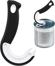 SHENLIU 2Pcs Can Opener, Easy Ring Pull Tab Opener for Seniors