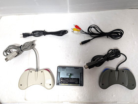Sega Saturn White Console 4MB RAM X men VS Street Fighter Japan