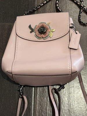 coach backpack 16 COACH PARKER CONVERTIBLE BACKPACK 16 WITH TEA ROSE STONES