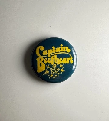 Captain Beefheart And His Magical Band 1" Button C033B Badge Pin