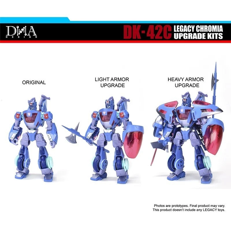 DNA DK-42C LEGACY CHROMIA UPGRADE KITS TFP Toys Model Action Figure Reprint - Image 2 of 3