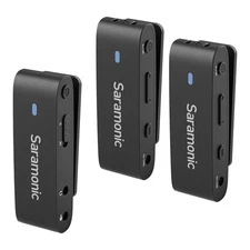 Blink 2.4GHz Wireless Lavalier Microphones for Cameras Camcorder DSLR PC Comp...