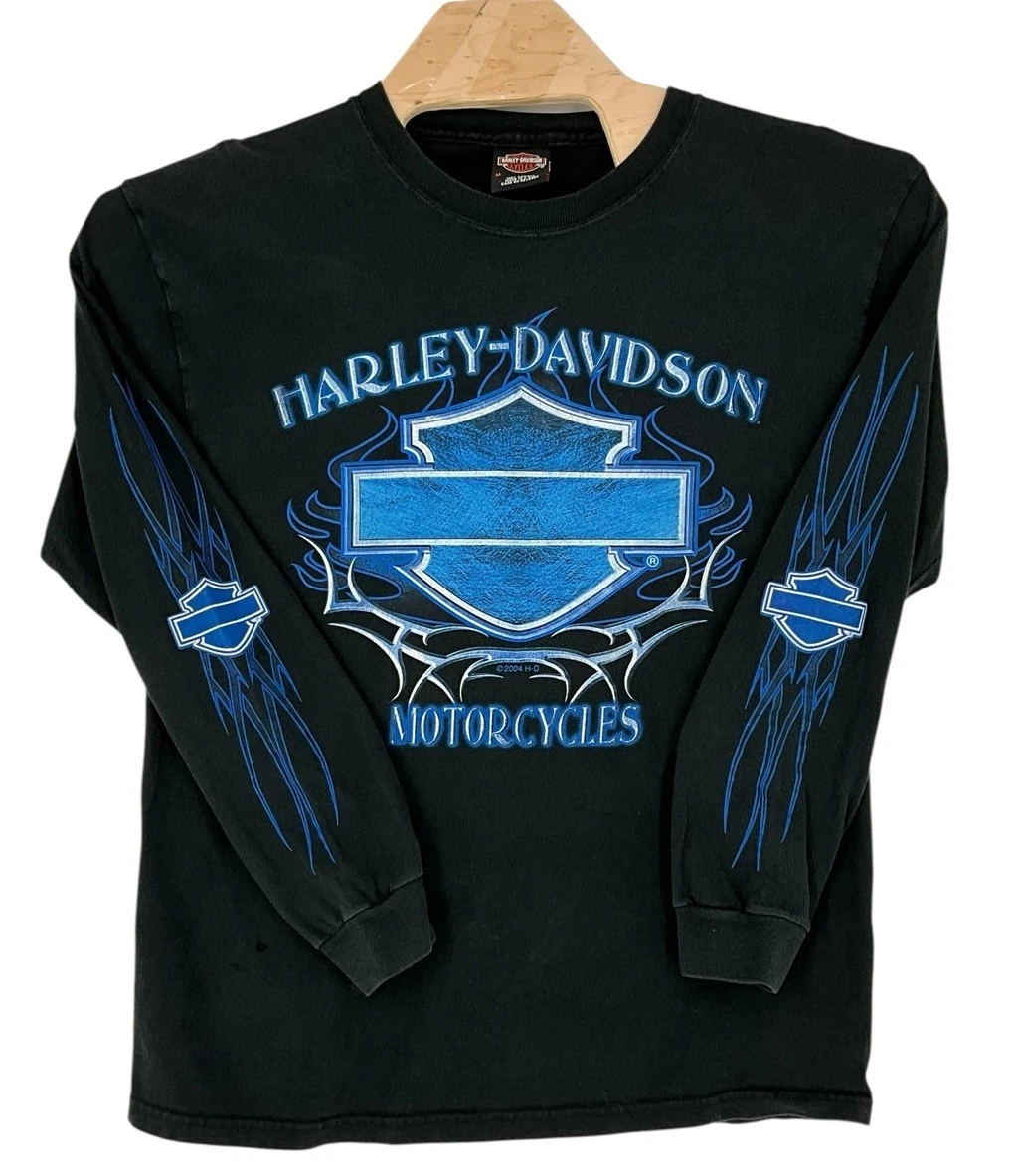 Harley-Davidson Blue Long Sleeve Shirts for Men for sale | eBay