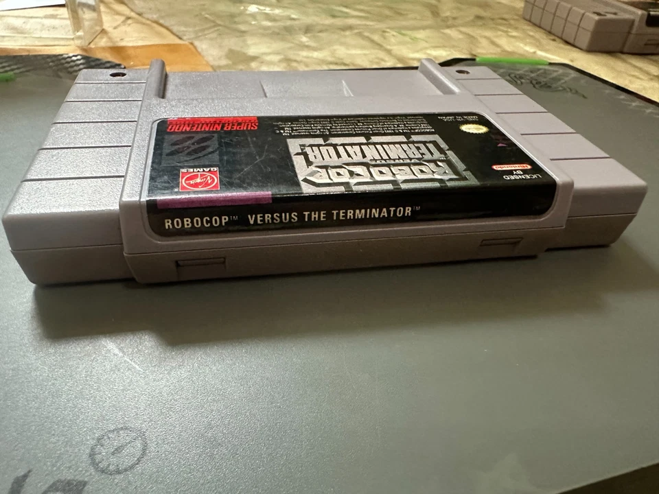 RoboCop vs. The Terminator (Super Nintendo Entertainment System 1993) Not Tested - Image 4 of 4