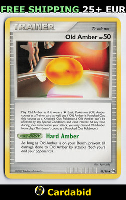 Old Amber - AR #89/99 Arceus Ryo Ueda LP