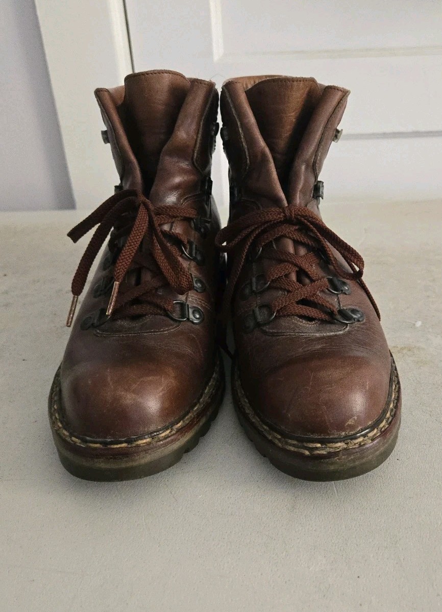 Deadstock Rare Mephisto Tan Fracap Diemme Leather Boots Size US EURO