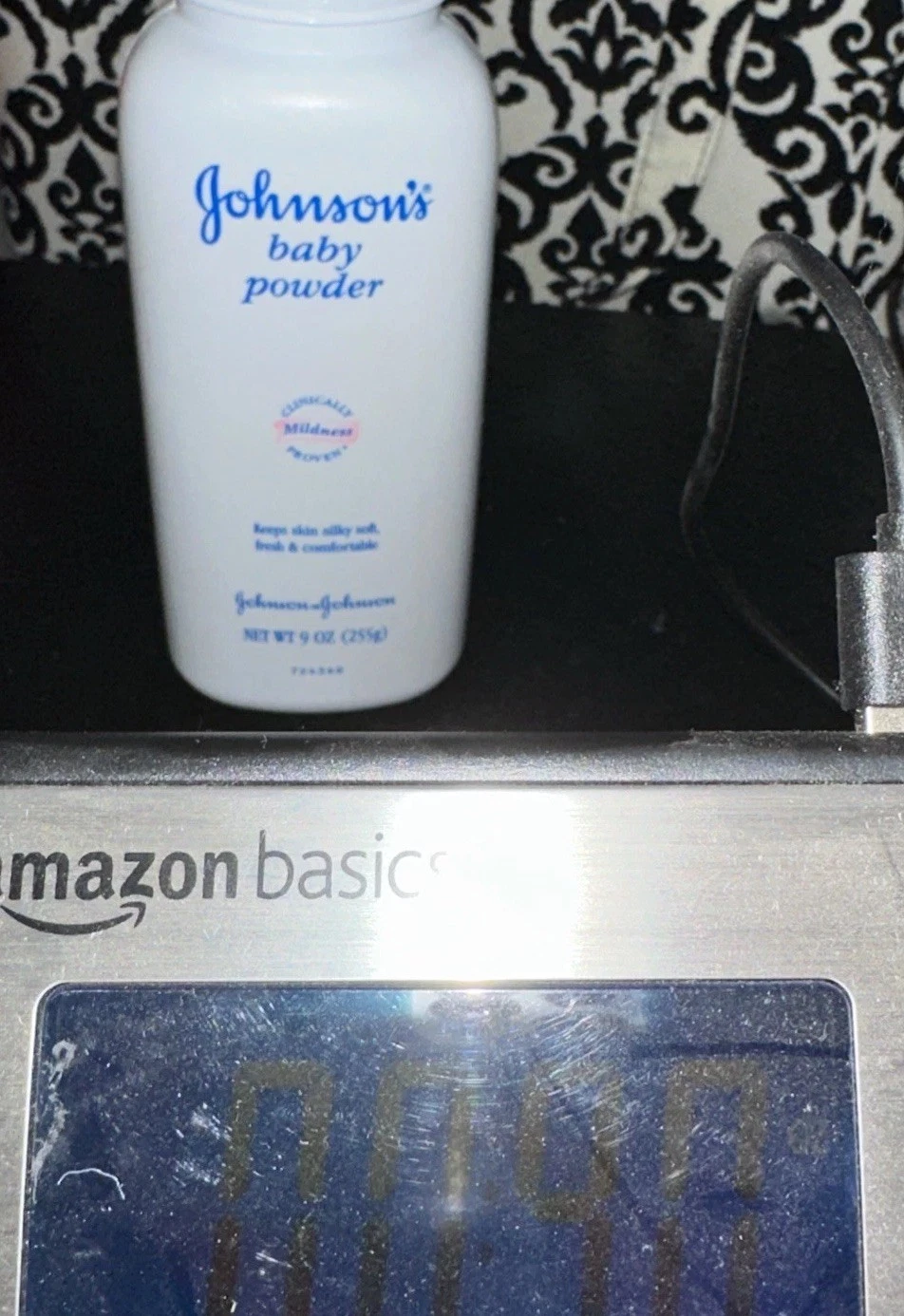 Original Johnson's Baby Body Powder 9oz W/ Talc, by Johnson & Johnson Unused